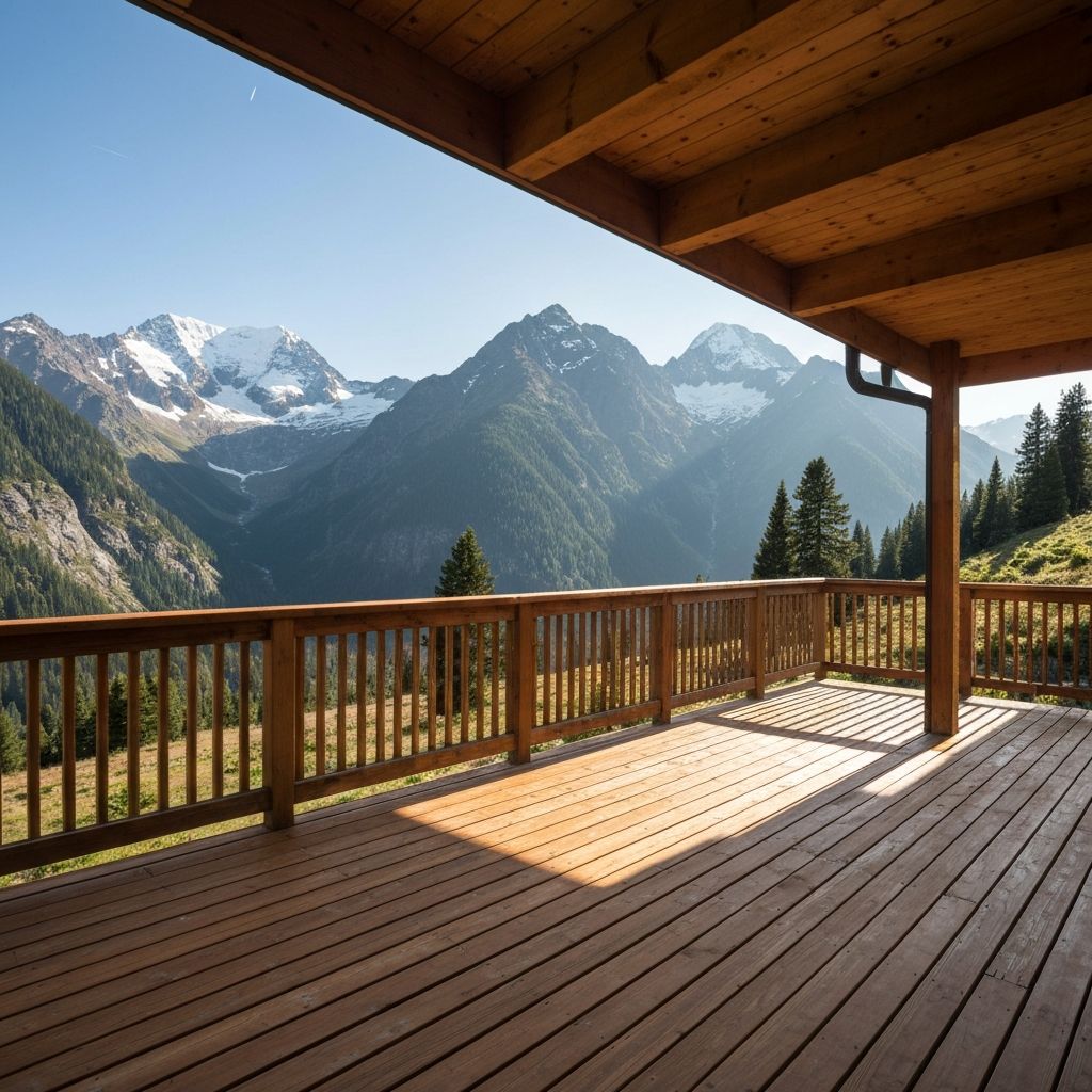A-Frame Cabin Deck Ideas That Elevate Mountain Living