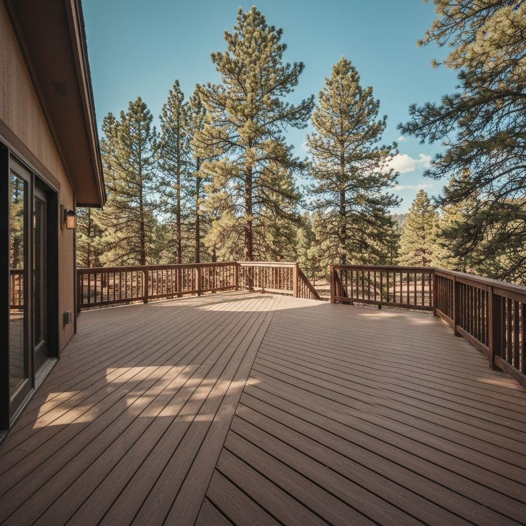 Deck Construction in Flagstaff AZ as Part of Complete Outdoor Upgrades